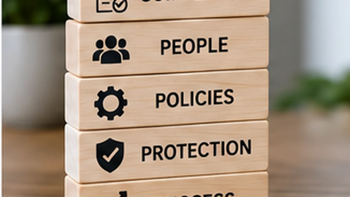 Compliance, people, policies, and risk-management concept for an HR compliance audit